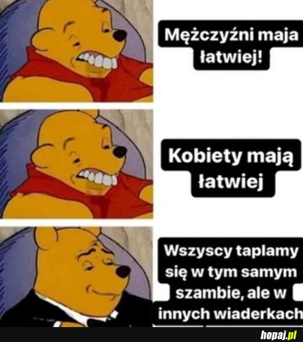 A i tak ktoś powie tym drugim ze twoje szambo pachnie ładniej niż ich.