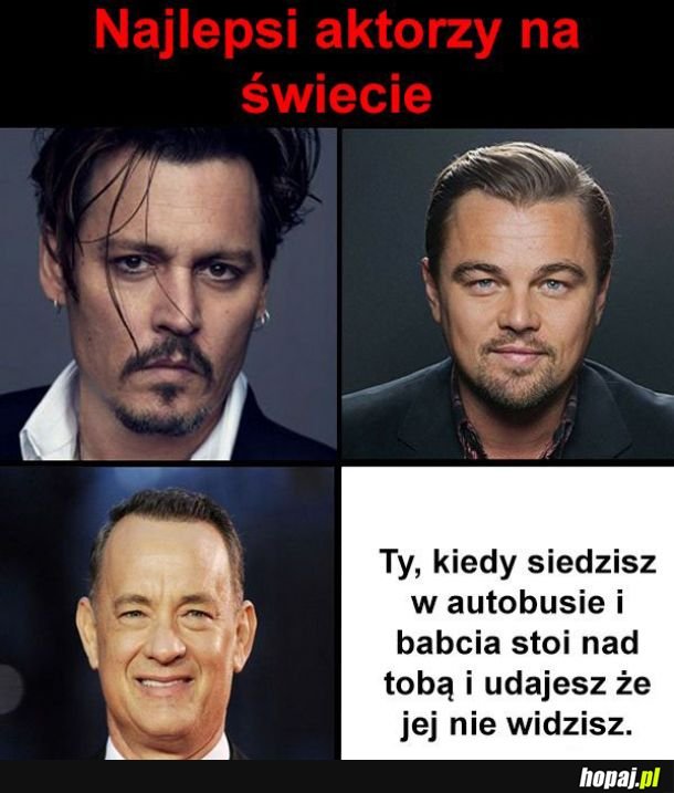 Najlepsi aktorzy 