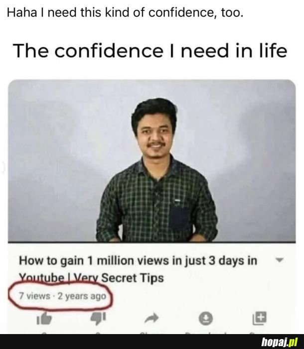 Pewność siebie pierwszym krokiem do sukcesu