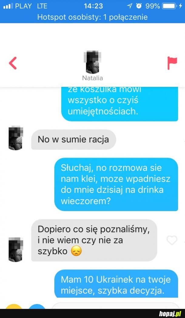 Koszulka mówi wszystko