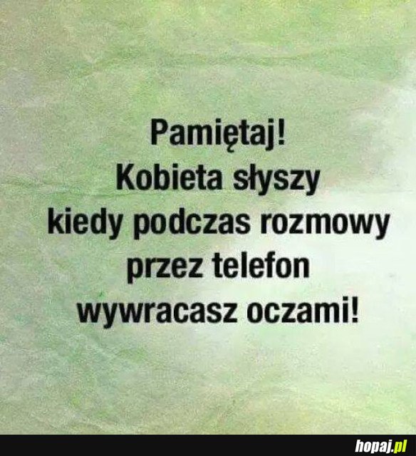 PANOWIE PAMIĘTAJCIE!