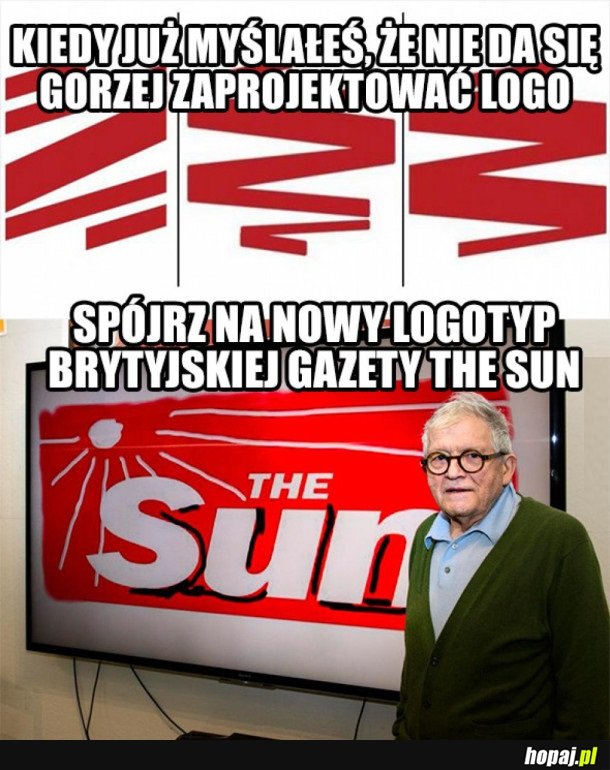 BRYTYJSKI THE SUN MA NOWE LOGO