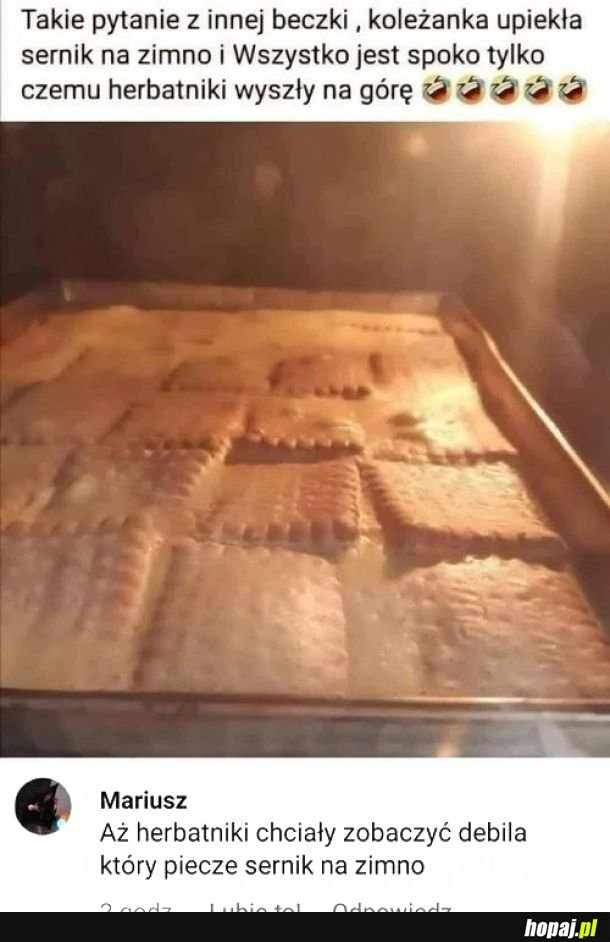Sernik na zimno