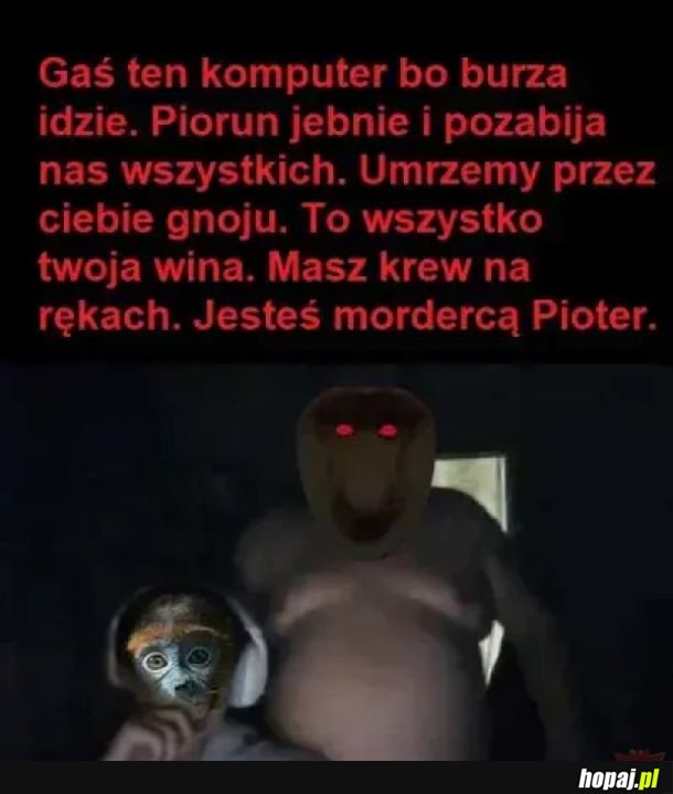 Syneg! Buża idzie!