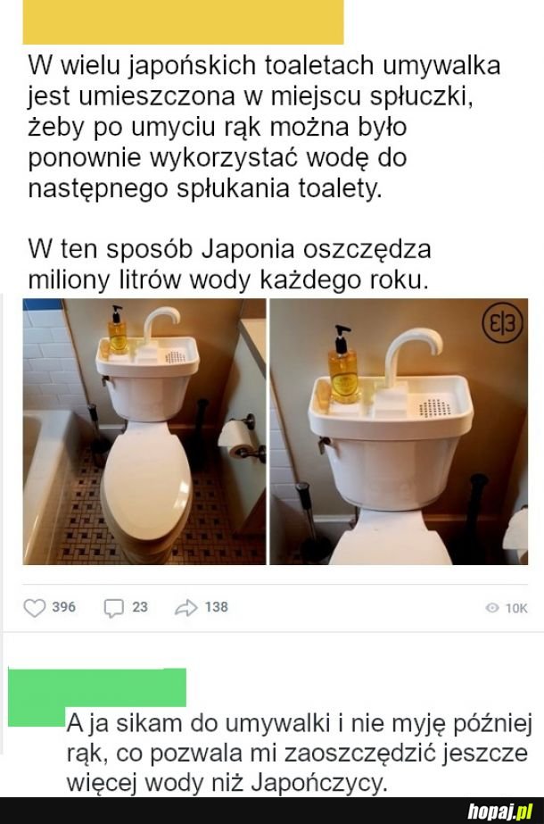 Oszczędzanie wody