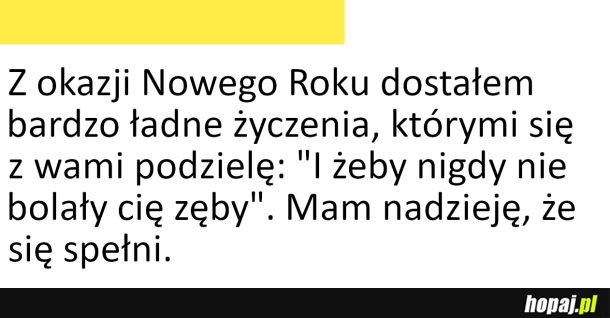 Bardzo ładne życzenia