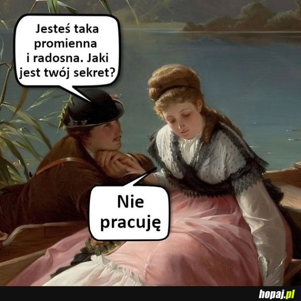 Bezrobocie zapewni ci promienny wygląd