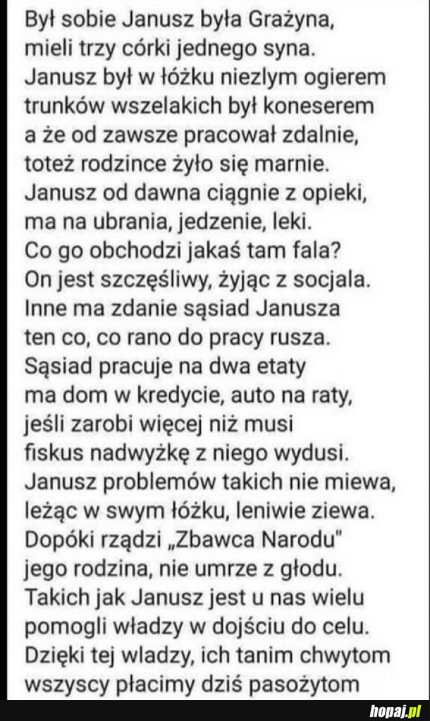 Fraszka na dziś...