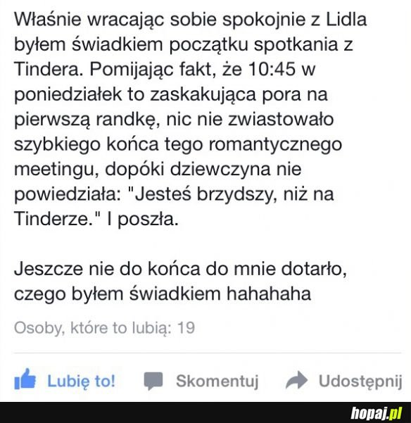 Randka z Tindera