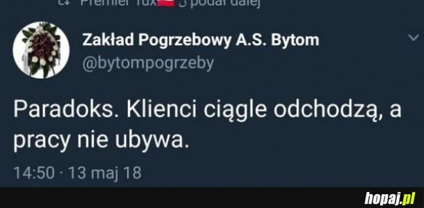 Pracy nie ubywa