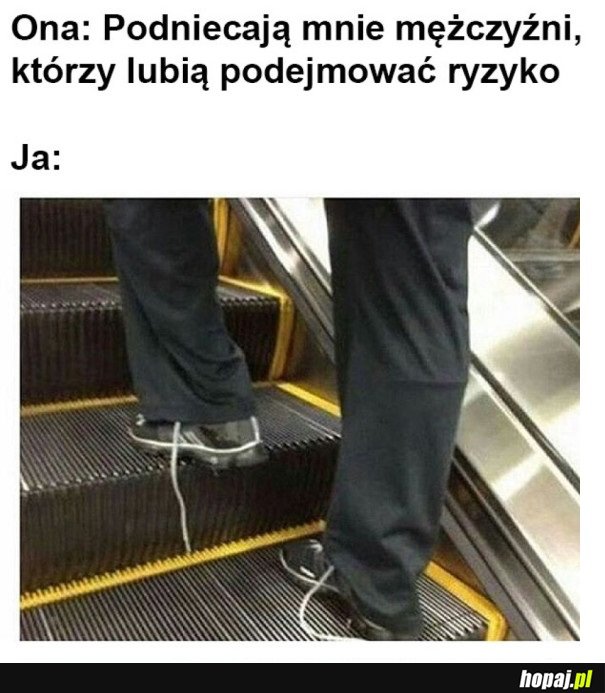 MĘŻCZYZNA, KTÓRY LUBI RYZYKO