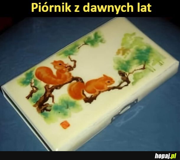 Piórnik z dawnych lat