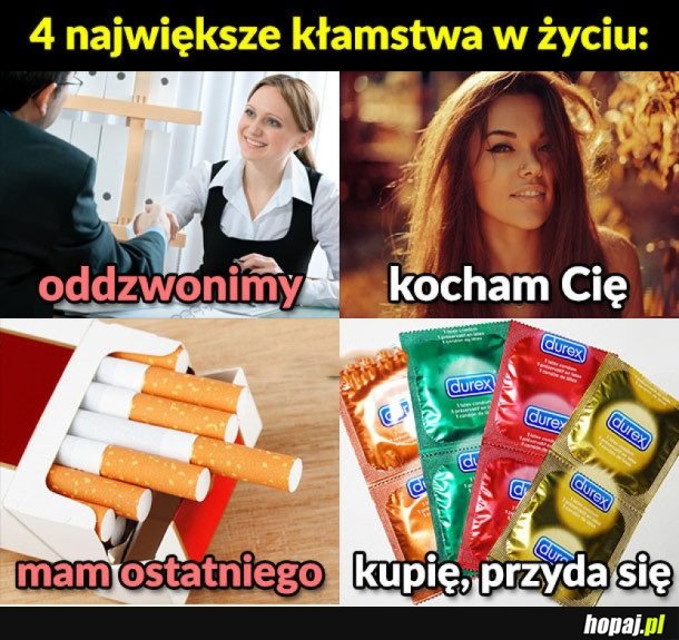 Największe kłamstwa