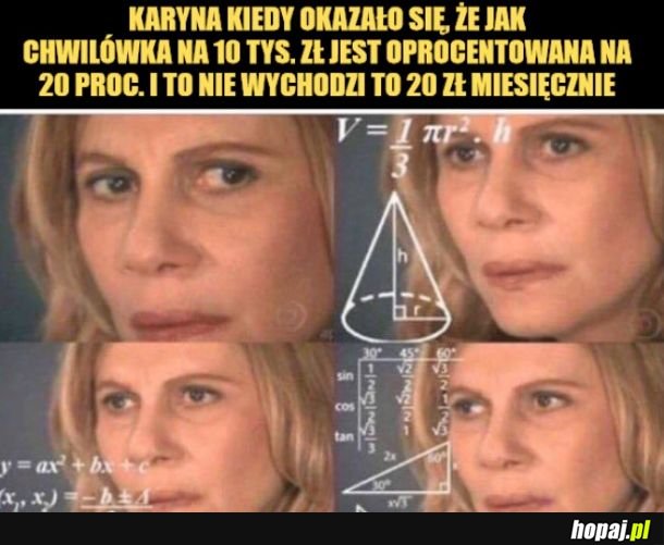 No wcześniej mi jakoś inaczej wychodziło. 