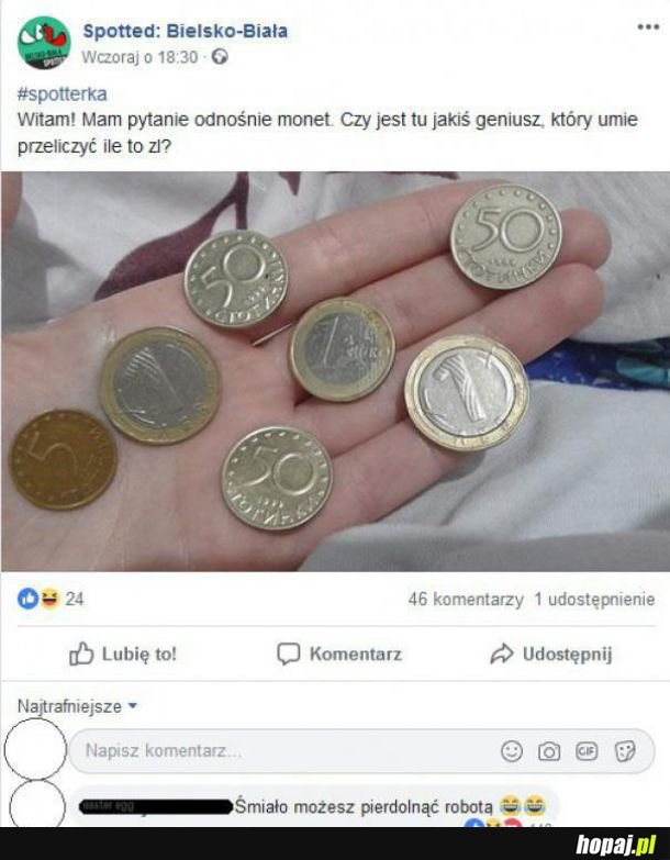 Wystarczy na utrzymanie