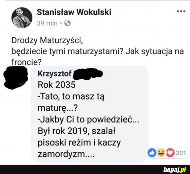 Drodzy Maturzyści