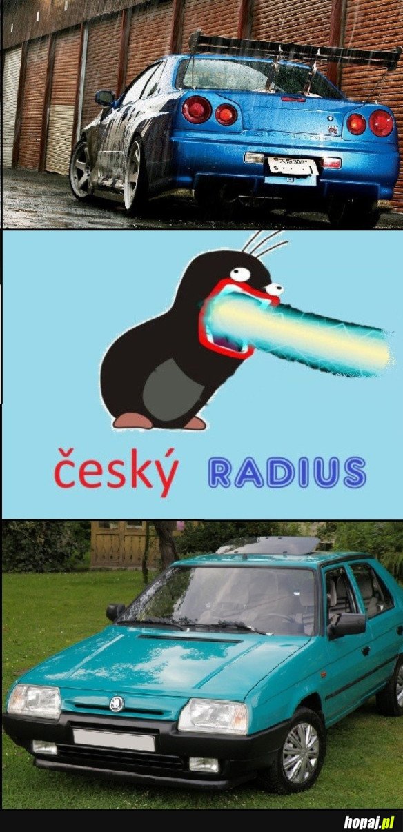 SKYLINE VS CESKY RADIUS!