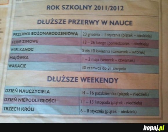 Na te dni będę czekał z utęsknieniem