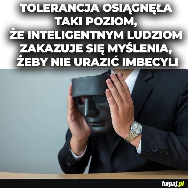 Nadmiar tolerancji