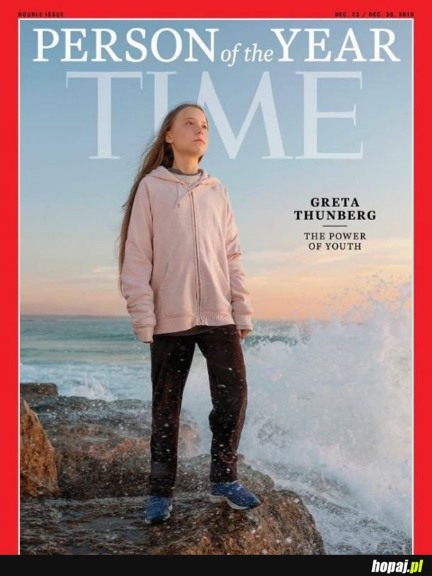 Greta Thunberg wybrana Człowiekiem Roku tygodnika Time