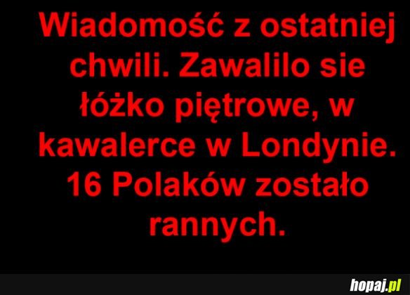 Wiadomość z Londynu