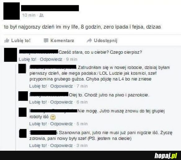 Faktycznie najgorszy dzień