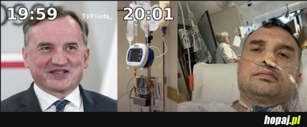 Ziobro zaskoczenia xD