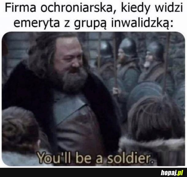 W firmach ochroniarskich bez zmian