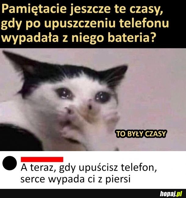 Upadek telefonu