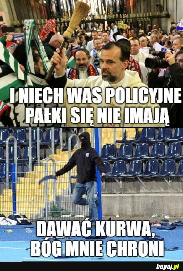 Bóg chroni kibiców