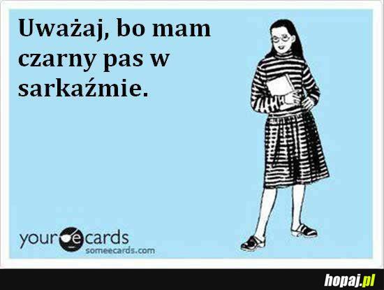 Mam czarny pas