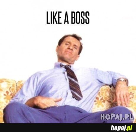 Like a boss