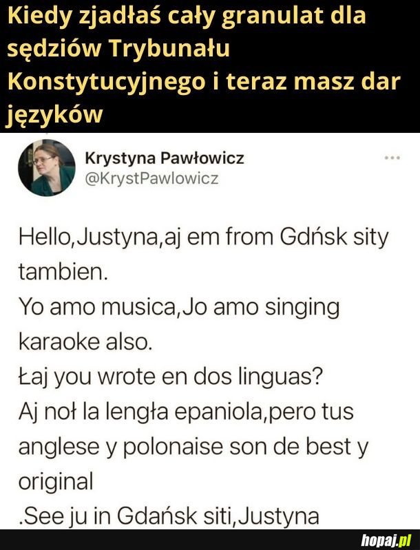 Czy ktoś mógłby sprawdzić, czy u Krysi wszystko ok?