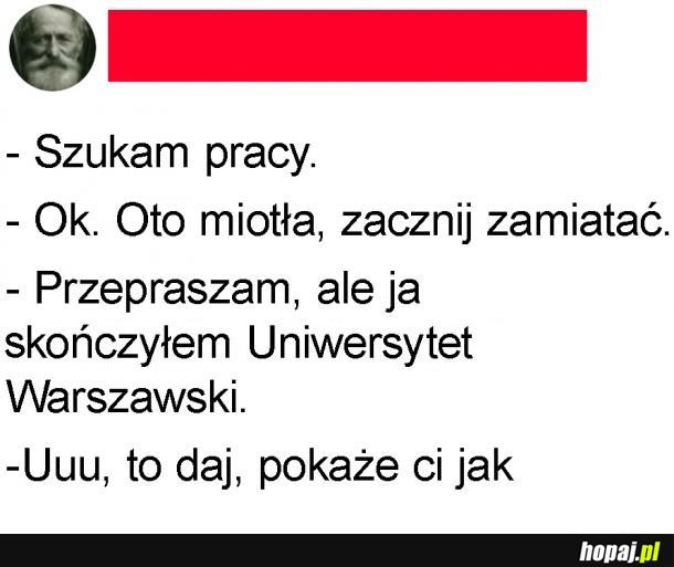 Szukanie pracy