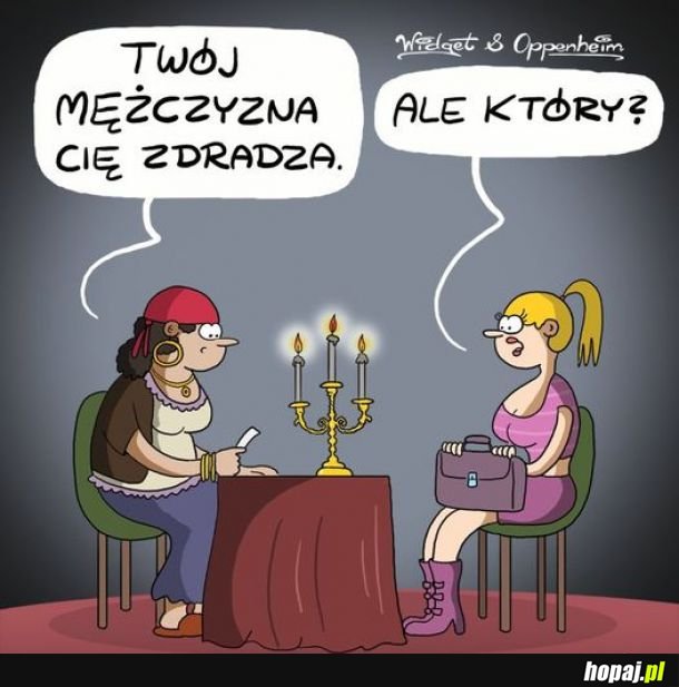 U wróżki 