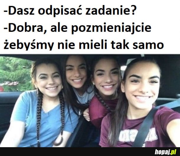 Dasz odpisać?