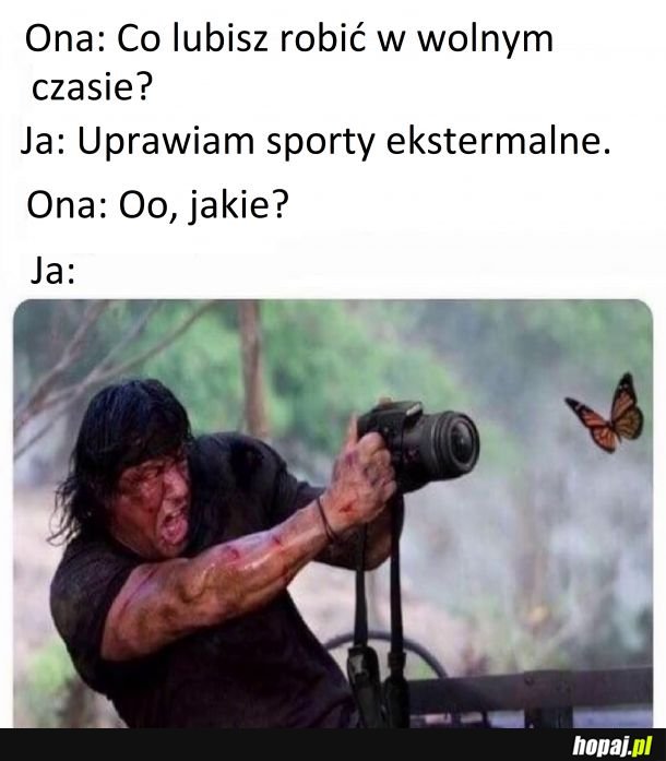 Łapanie motyli