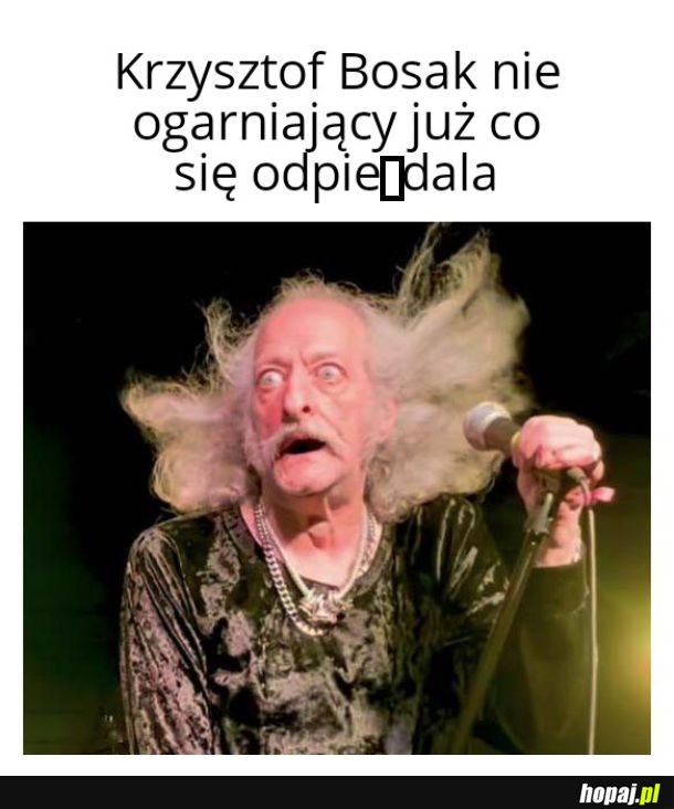 Chłop może w szoku jest