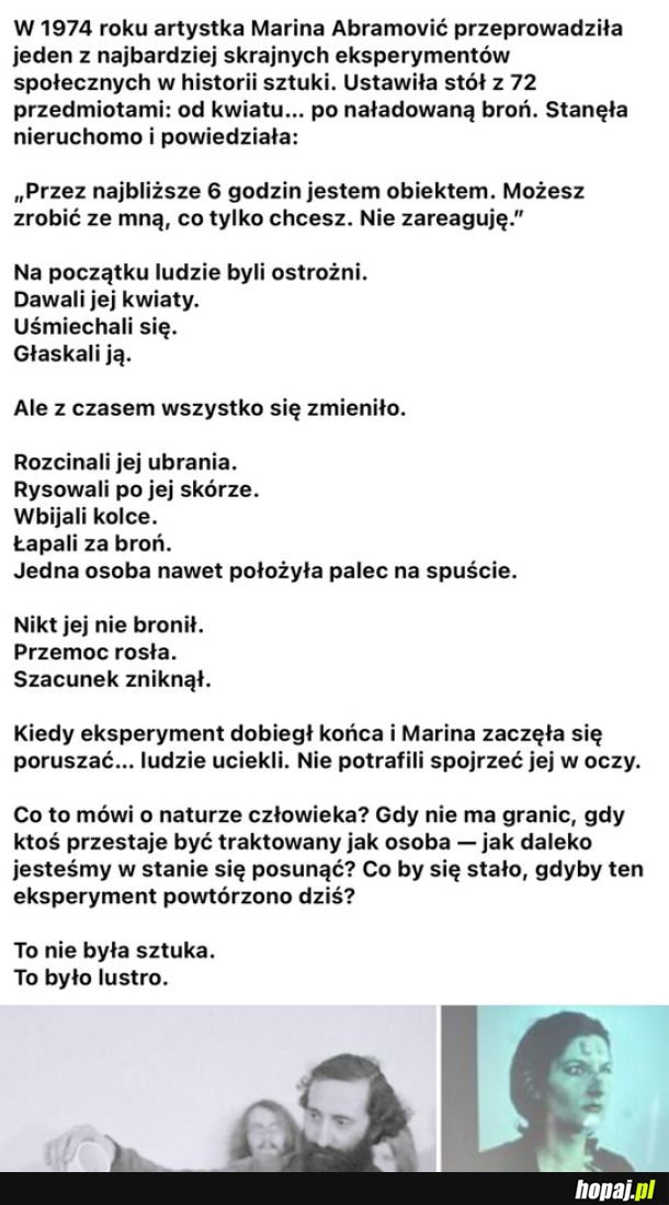 Eksperyment, który pokazał jak daleko jesteśmy się w stanie posunąć