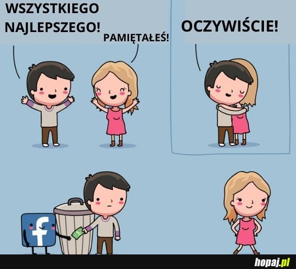 Dziękuję Ci Fejsbuczku!