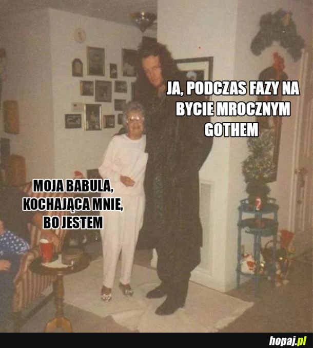 Babcia i Goth