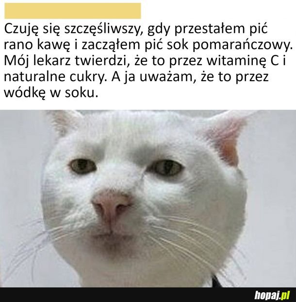 Jestem szczęśliwy