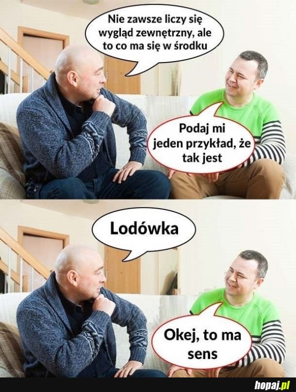 Liczy się to co masz w środku