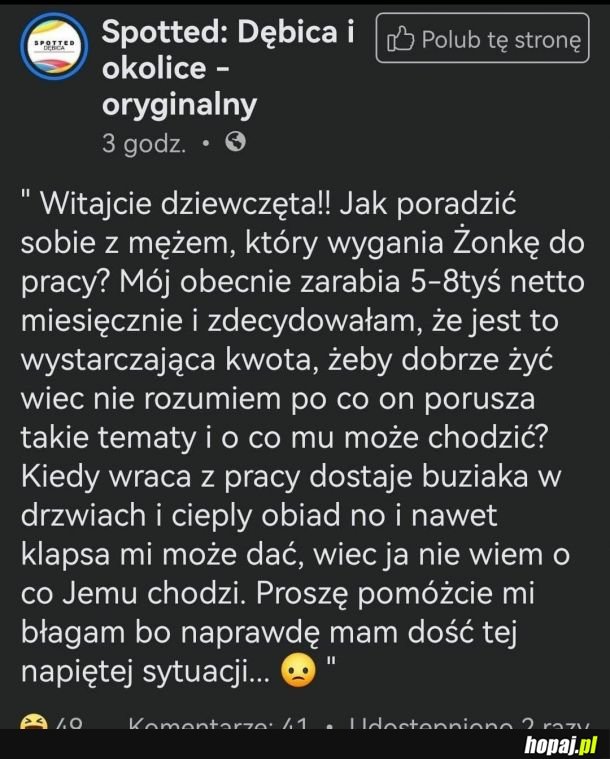 Temat kasy i zarobków zawsze dzieli..