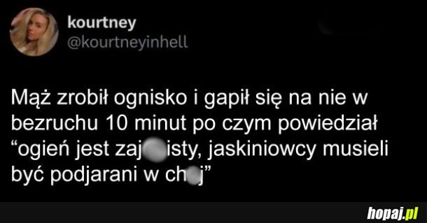 Ognisko i mąż