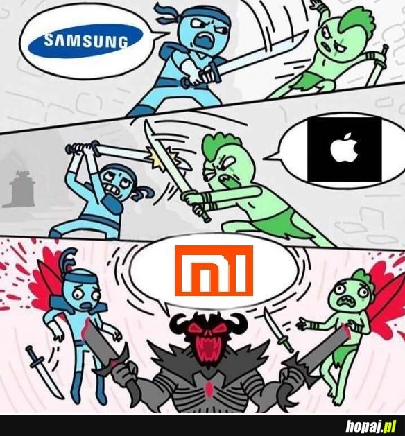 Xiaomi lepsze