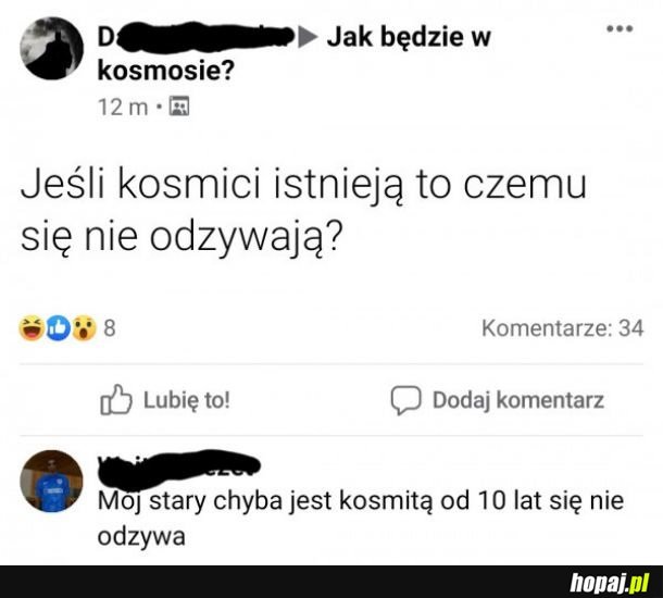 Mój stary jest kosmitą