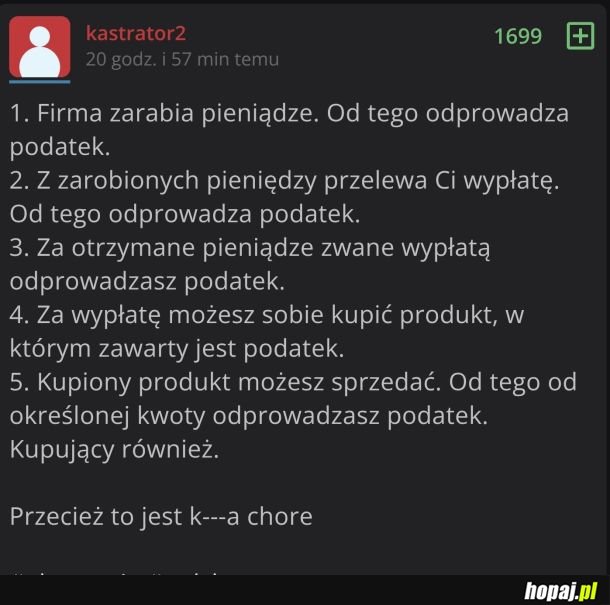 Czy państwo musi być złodziejem?