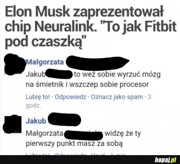 You have my respect, mr Jakub