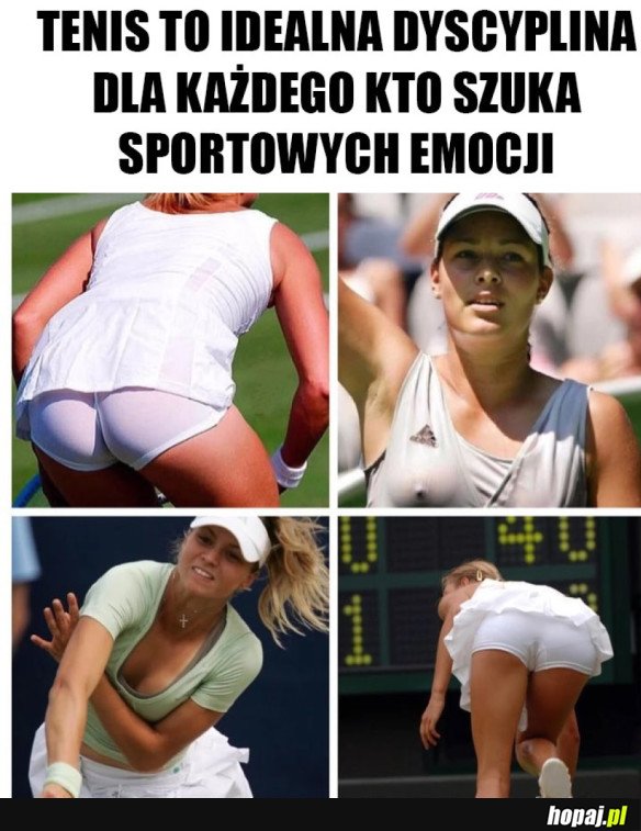 TENIS TO PIĘKNY SPORT